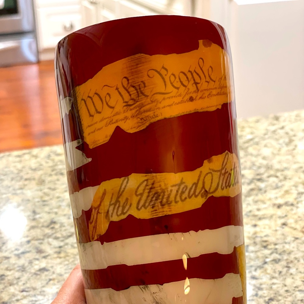 Custom made insulated drink cup